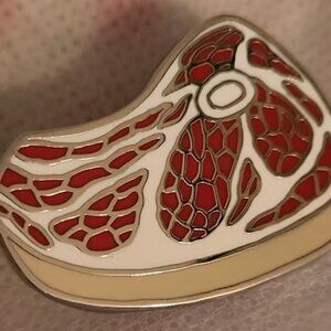 Mark Ryden Barbie Mattel collab Enamel Pin - limited edition Meat Design